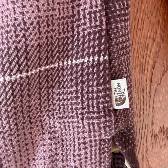 North Face Women's Valley Twill Utility Shacket size M Fawn Grey Color Way - Picture 6 of 9